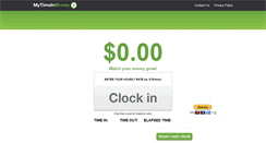 Desktop Screenshot of mytimeinmoney.com